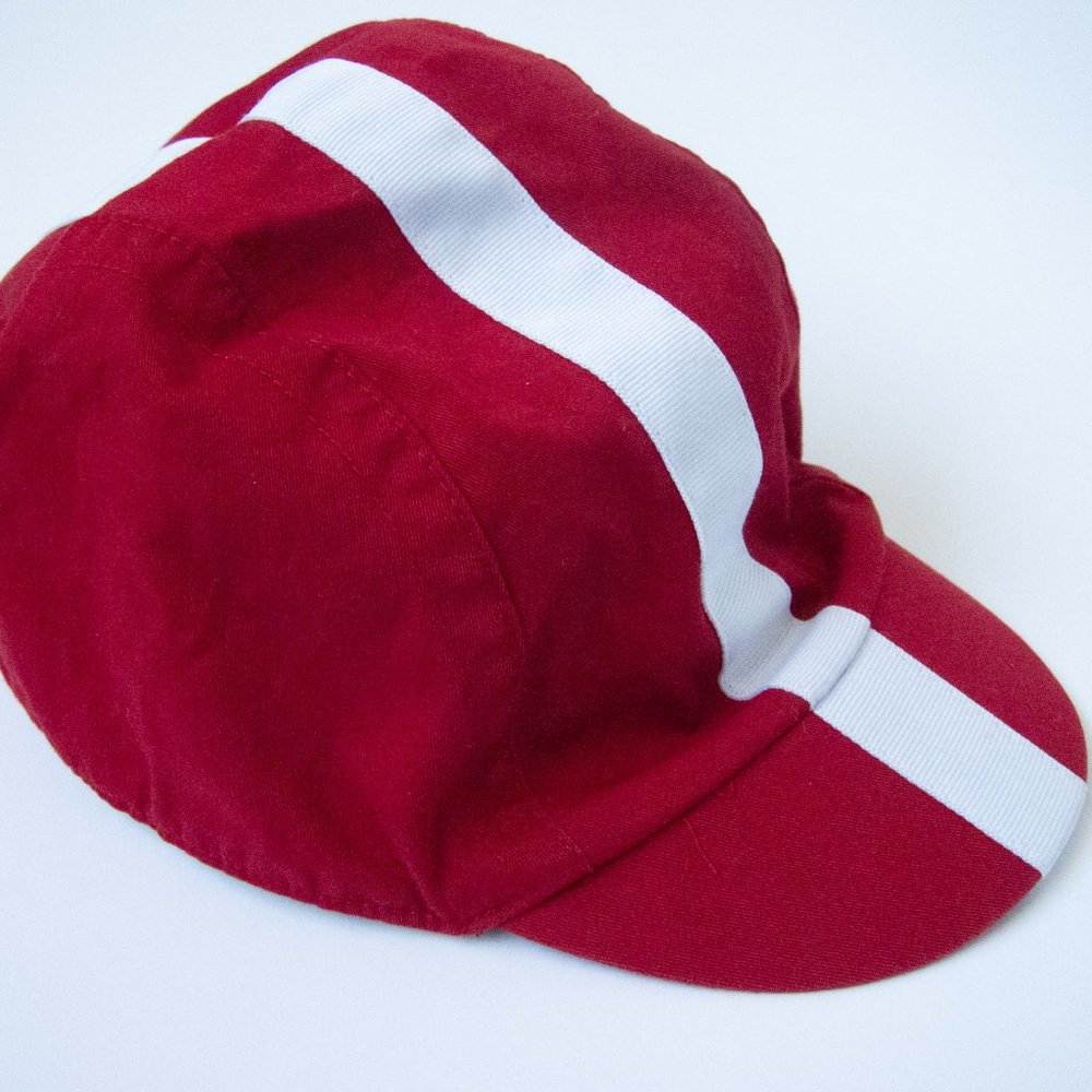 Special Edition Rapha Hat Red with White
